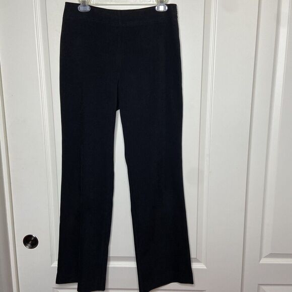 Casual Corner Annex Velvet Black Pants Size 6 - Picture 2 of 11